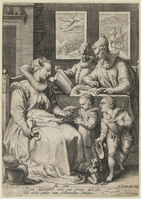 TvB G 2518
<br/>
Morgen (de vier dagdelen)
<br/>
<em>Saenredam, Jan (ca. 1565/1566-1607)</em>